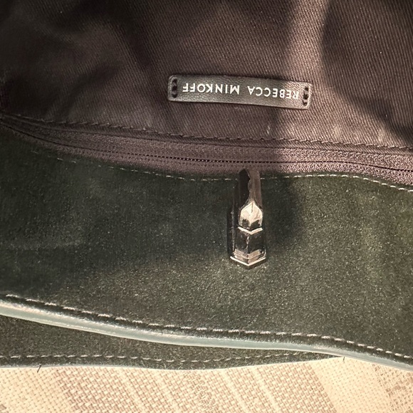 Rebecca Minkoff Hunter Green
Darren Studded Suede Leather Shoulder Bag - Picture 6 of 7